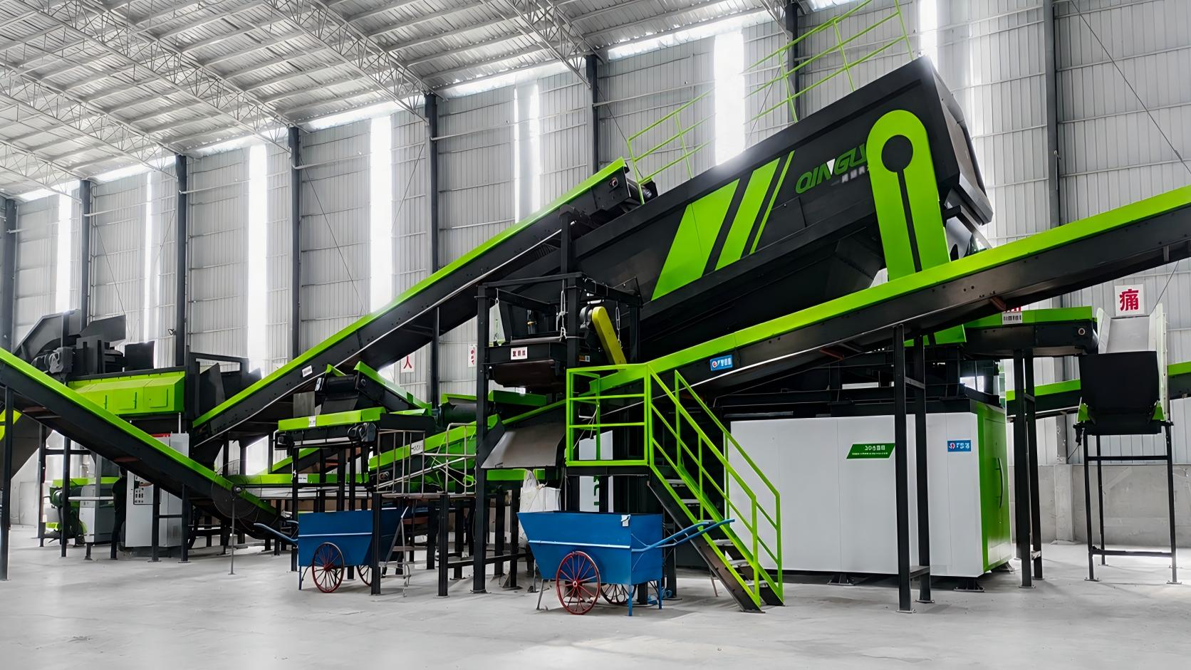 Guangdong Qingyuan Landfill Waste Sorting Project